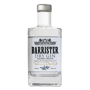 Джин Barrister Dry Gin 0.5 л