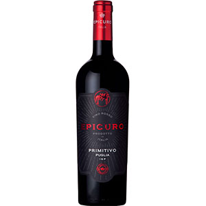 Вино EPICURO PRIMITIVO PUGLIA 0.7 к/п.сух